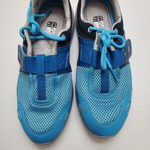 Glagla Unisex Mesh Lightweight Blue Water Sneaker Shoes Womens 6